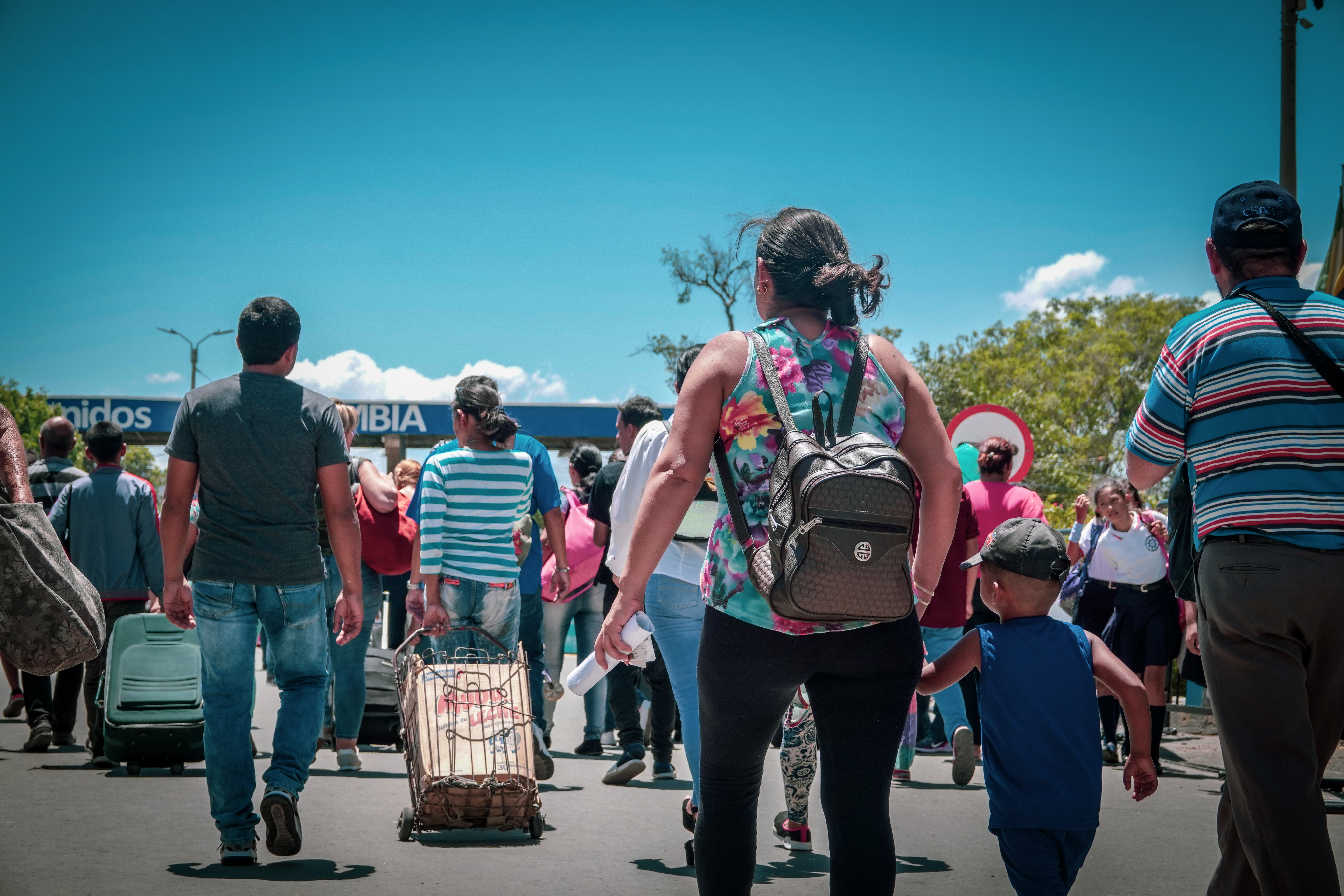 La capacidad humanitaria esta en riesgo de desbordarse por el aumento de personas que salen de Venezuela