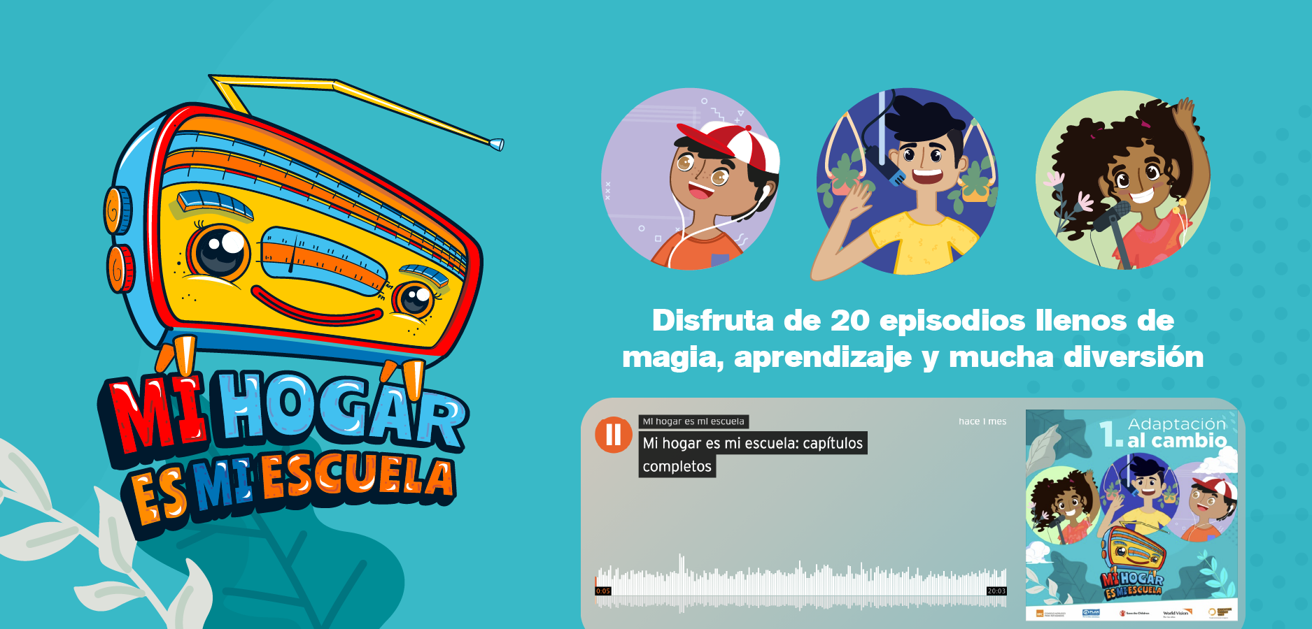 “Mi hogar es mi escuela” superó los 10 millones de radioescuchas en el territorio colombiano
