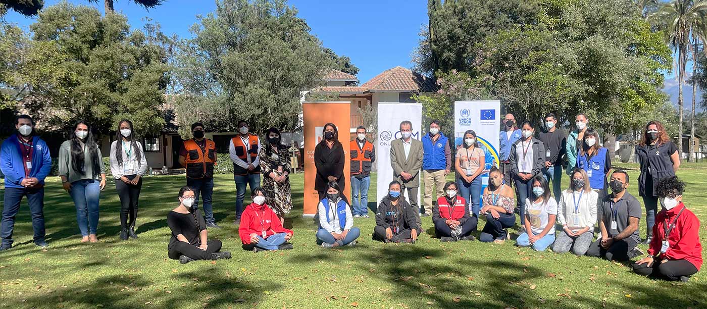 Organizaciones humanitarias fortalecen capacidades de gestores de albergues para personas en movilidad humana en Ecuador