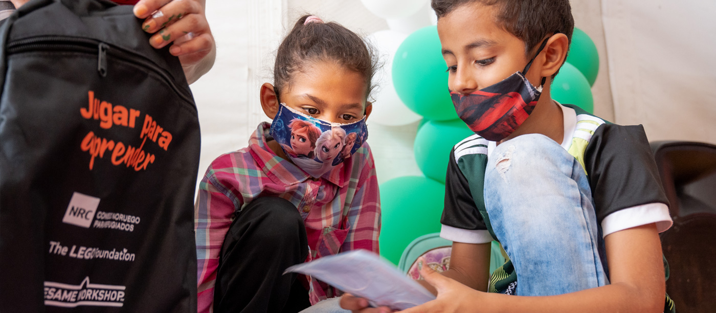 Colombia: El proyecto financiado por la Fundación LEGO proporciona esperanza y aprendizaje a través del juego