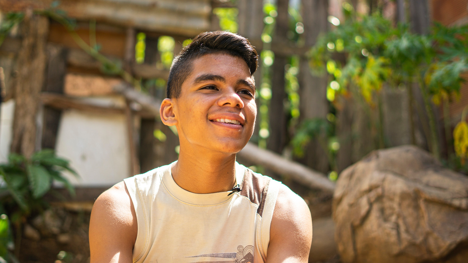 Maicol guarda una esperanza y un sueño: ser abogado