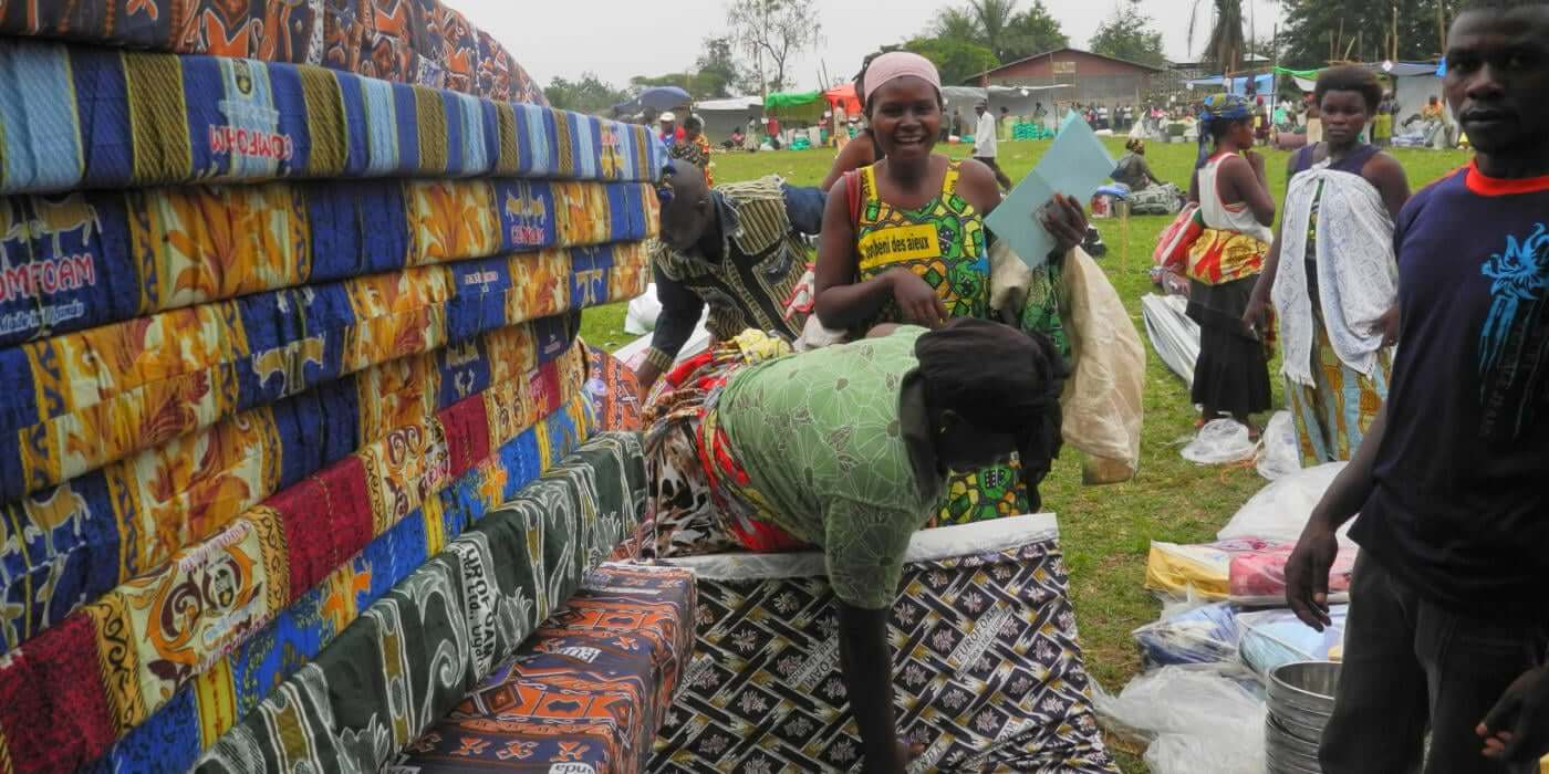 La asistencia en efectivo proporciona un salvavidas para las familias desplazadas