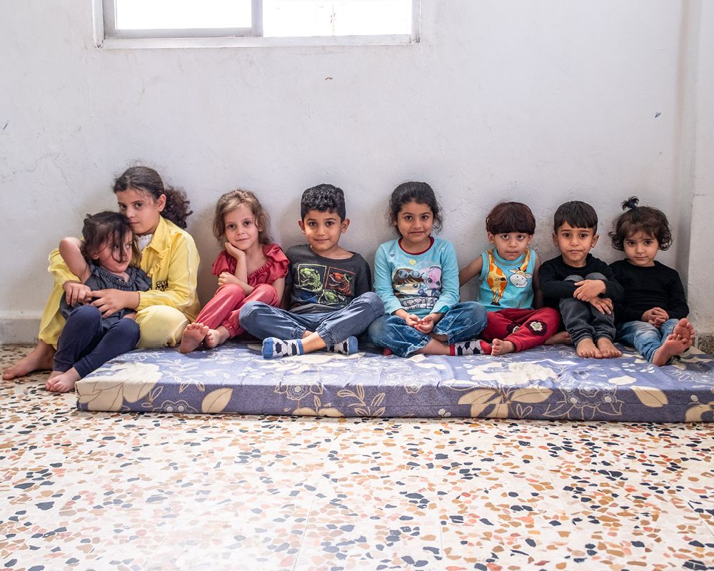Syrian refugee children